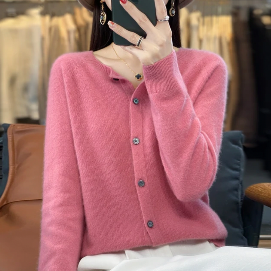 Vera | Premium Merino Wool Cardigan