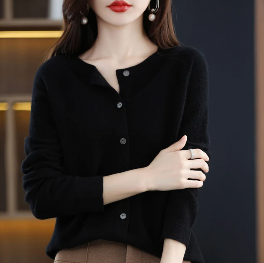 Vera | Premium Merino Wool Cardigan