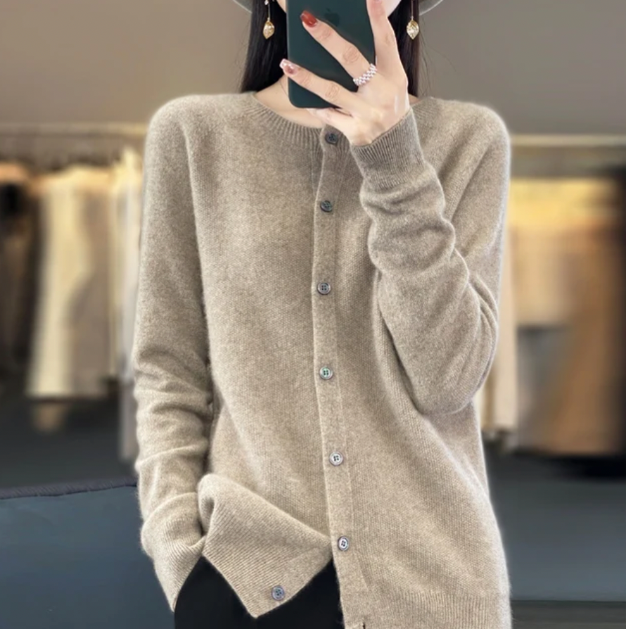 Vera | Premium Merino Wool Cardigan