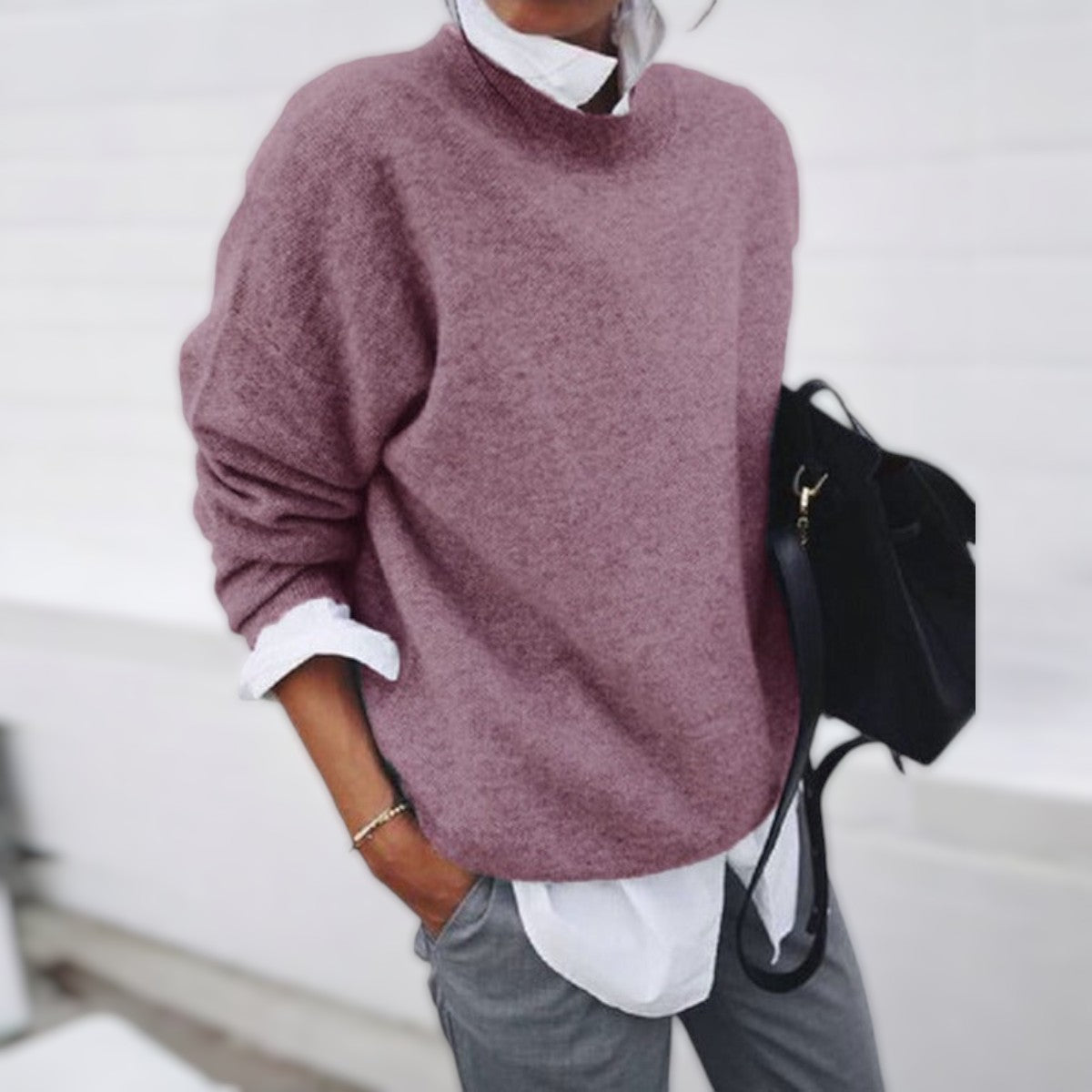 Olivia | Maglione in cashmere dal design classico e comfort eccezionale