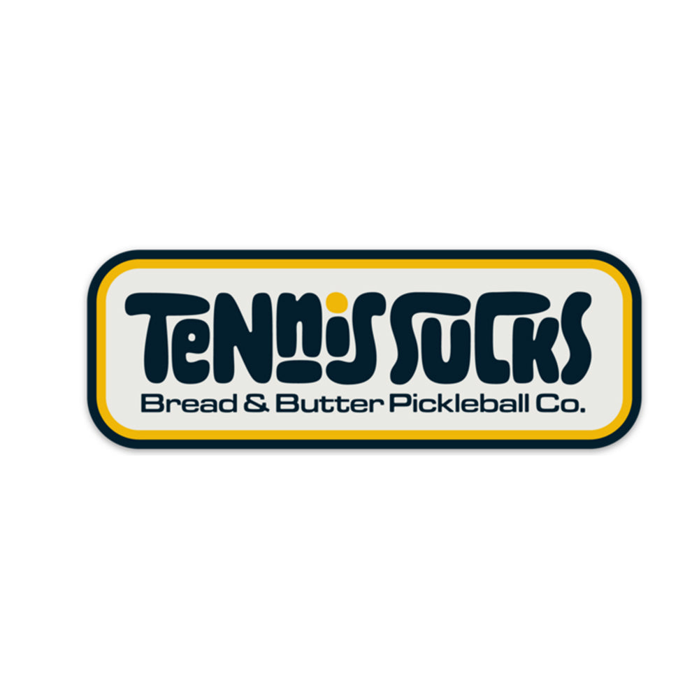 Tennis Sucks Sticker