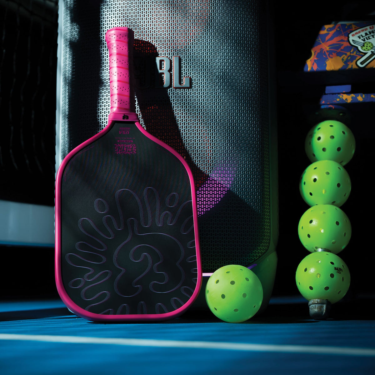 The Filth 16mm Pickleball Paddle- Elongated (Pink)
