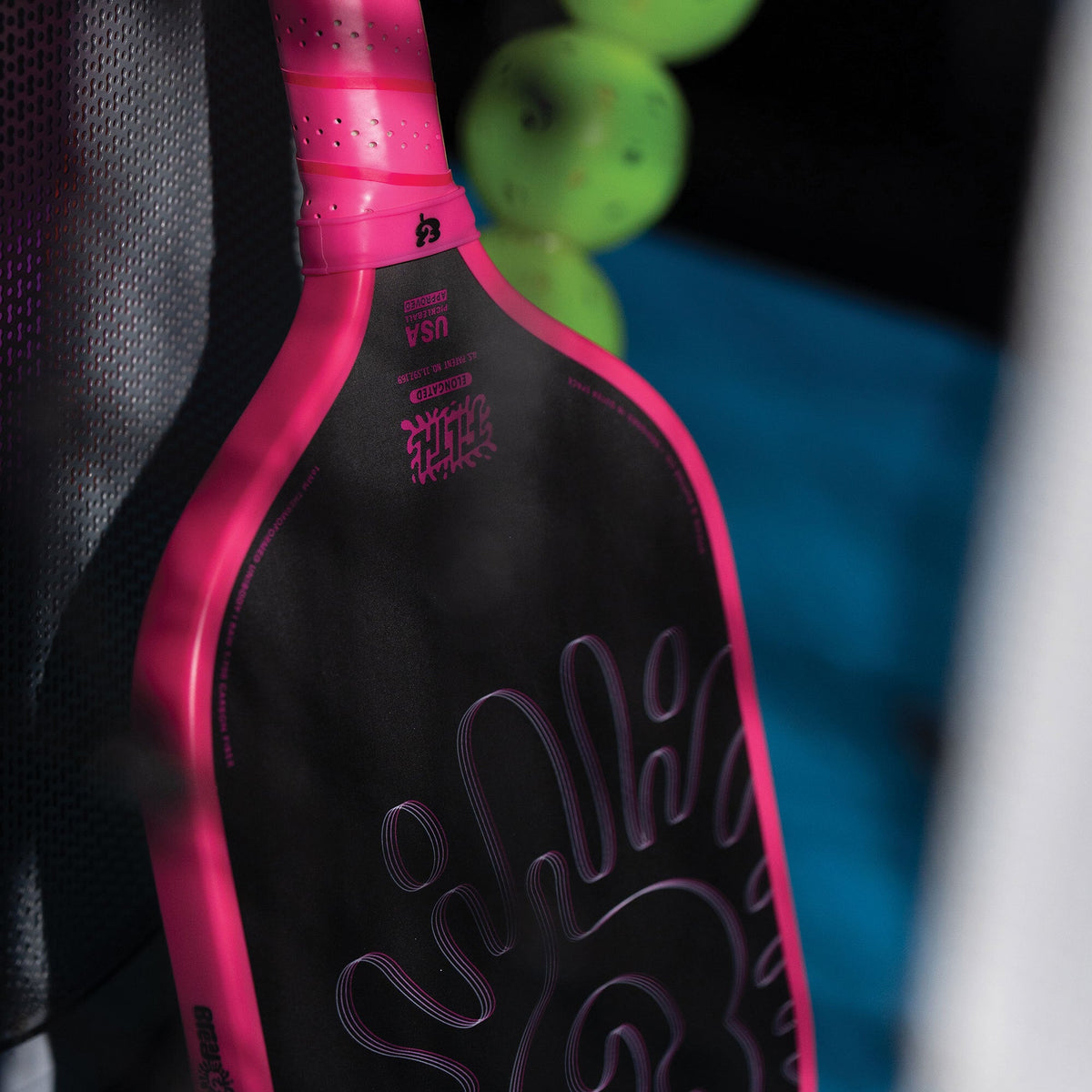 The Filth 16mm Pickleball Paddle- Elongated (Pink)