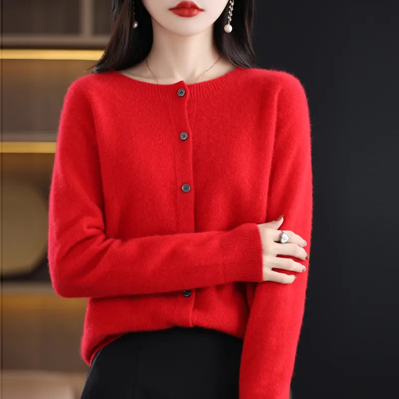 Vera | Premium Merino Wool Cardigan