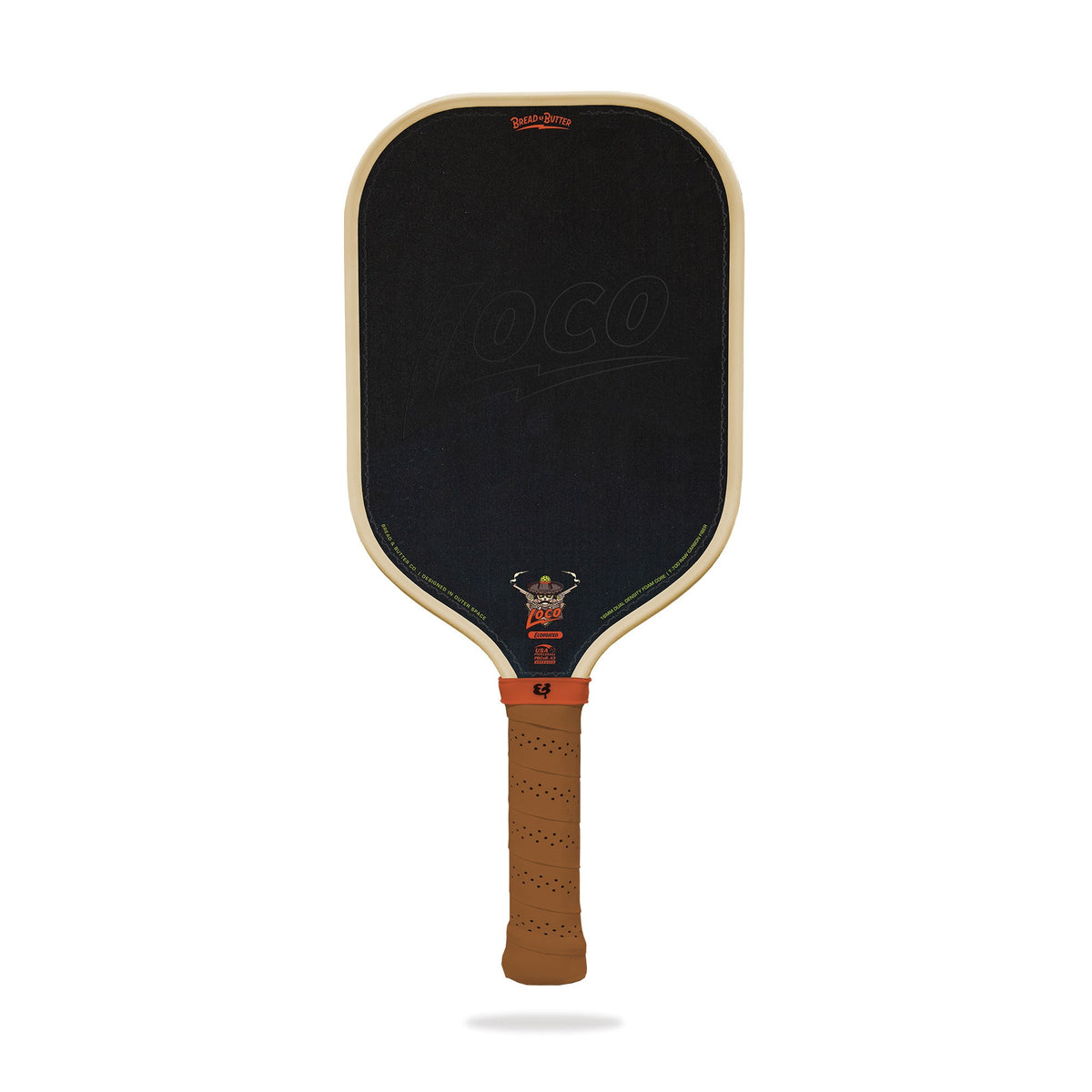 The Loco 16mm Pickleball Paddle- Elongated (No Cover)
