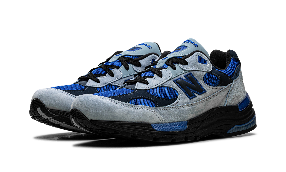 992 "Made in USA - LIGHT ARCTIC GREY/BLACK/BLUE GEMSTONE" U992AR