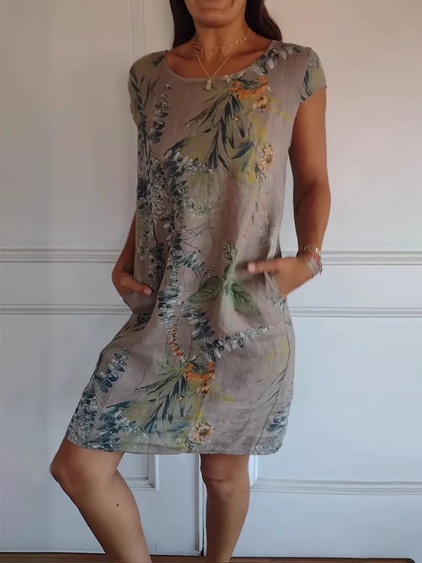 Sunniva - Vestito Charm in Canvas