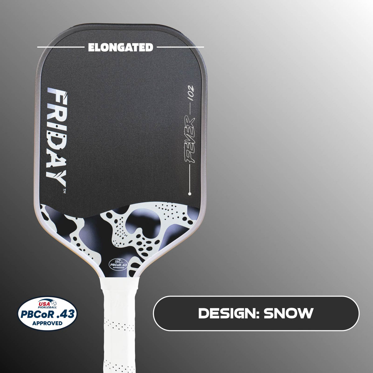 Elongated Friday Fever 102 Paddle | Gen 3 (16mm)