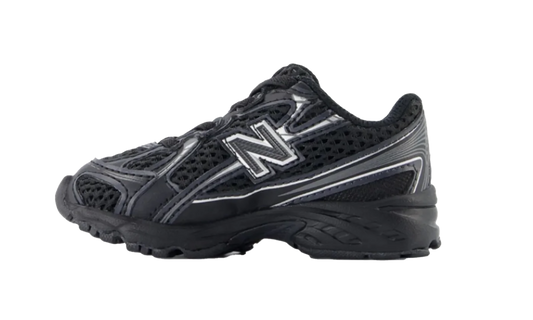 740 Bungee Lace TD "Black Silver Metallic" IZ740BM
