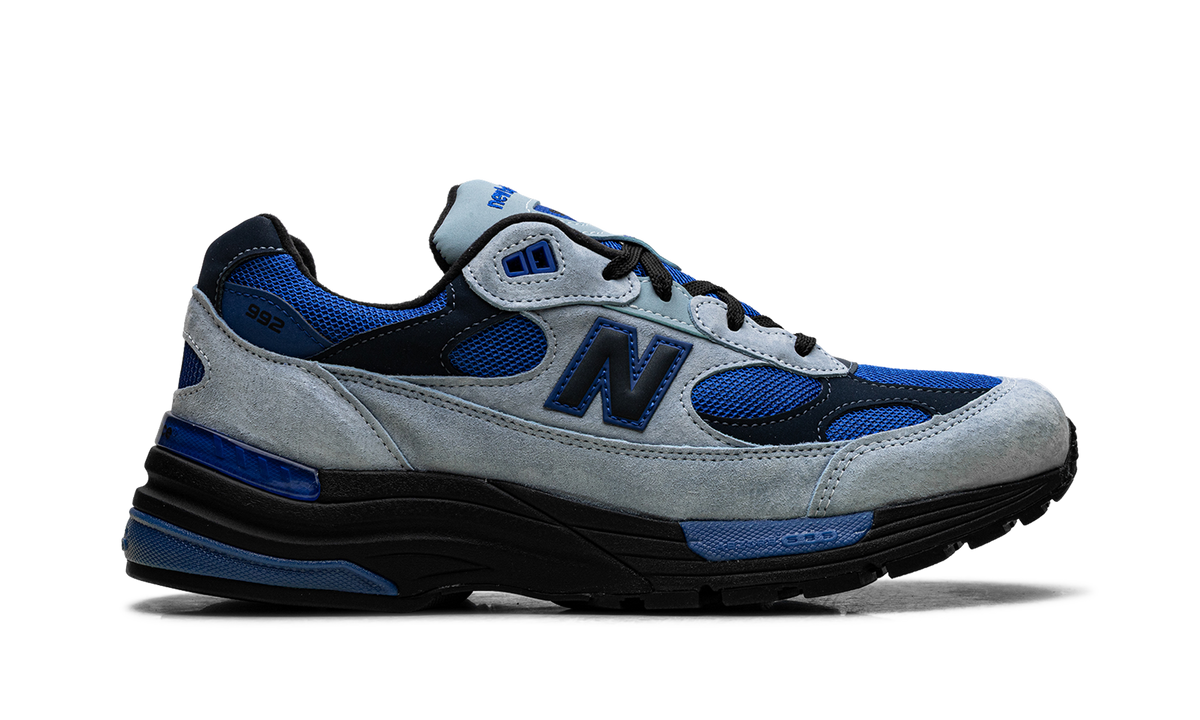992 "Made in USA - LIGHT ARCTIC GREY/BLACK/BLUE GEMSTONE" U992AR