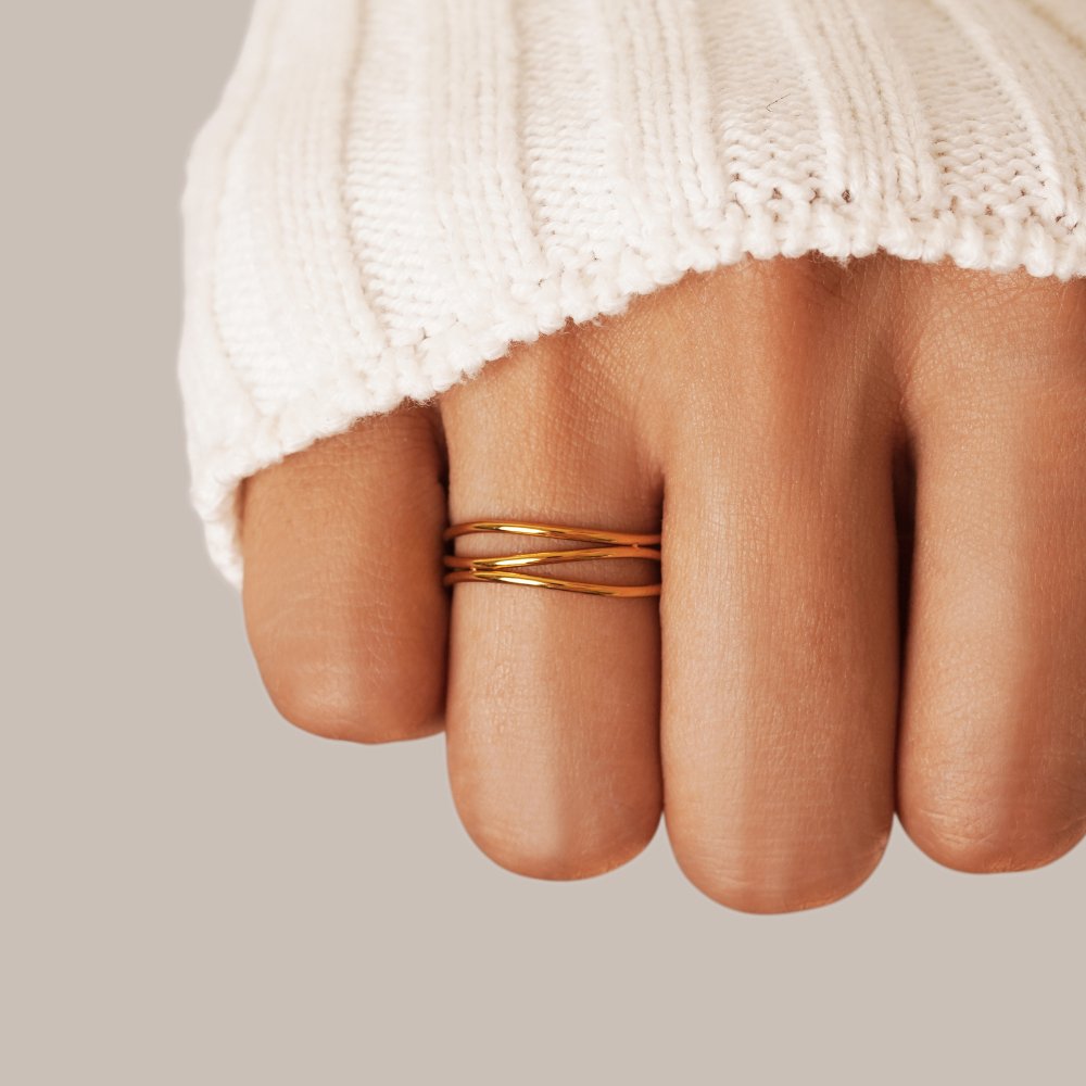 Anello Infinito d'Oro