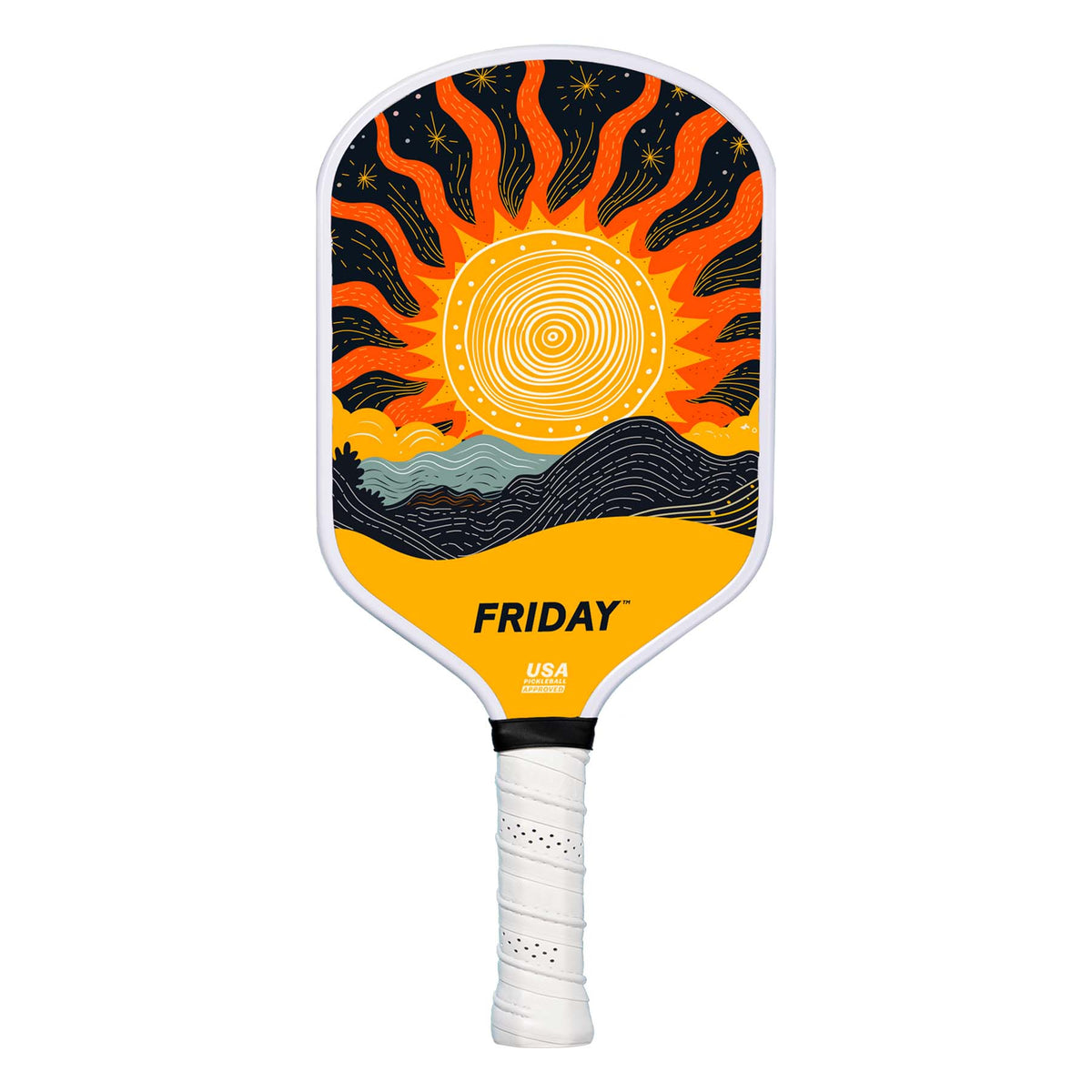 Friday Pickleball Paddle | Carbon Fiber (16mm)