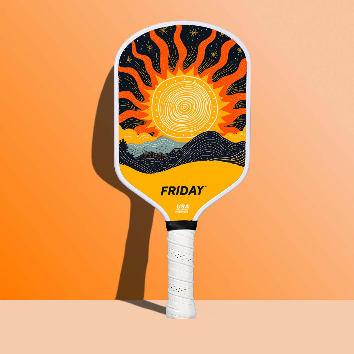 Friday Pickleball Paddle | Carbon Fiber (16mm)