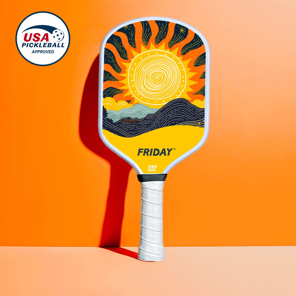 Friday Pickleball Paddle | Carbon Fiber (16mm)