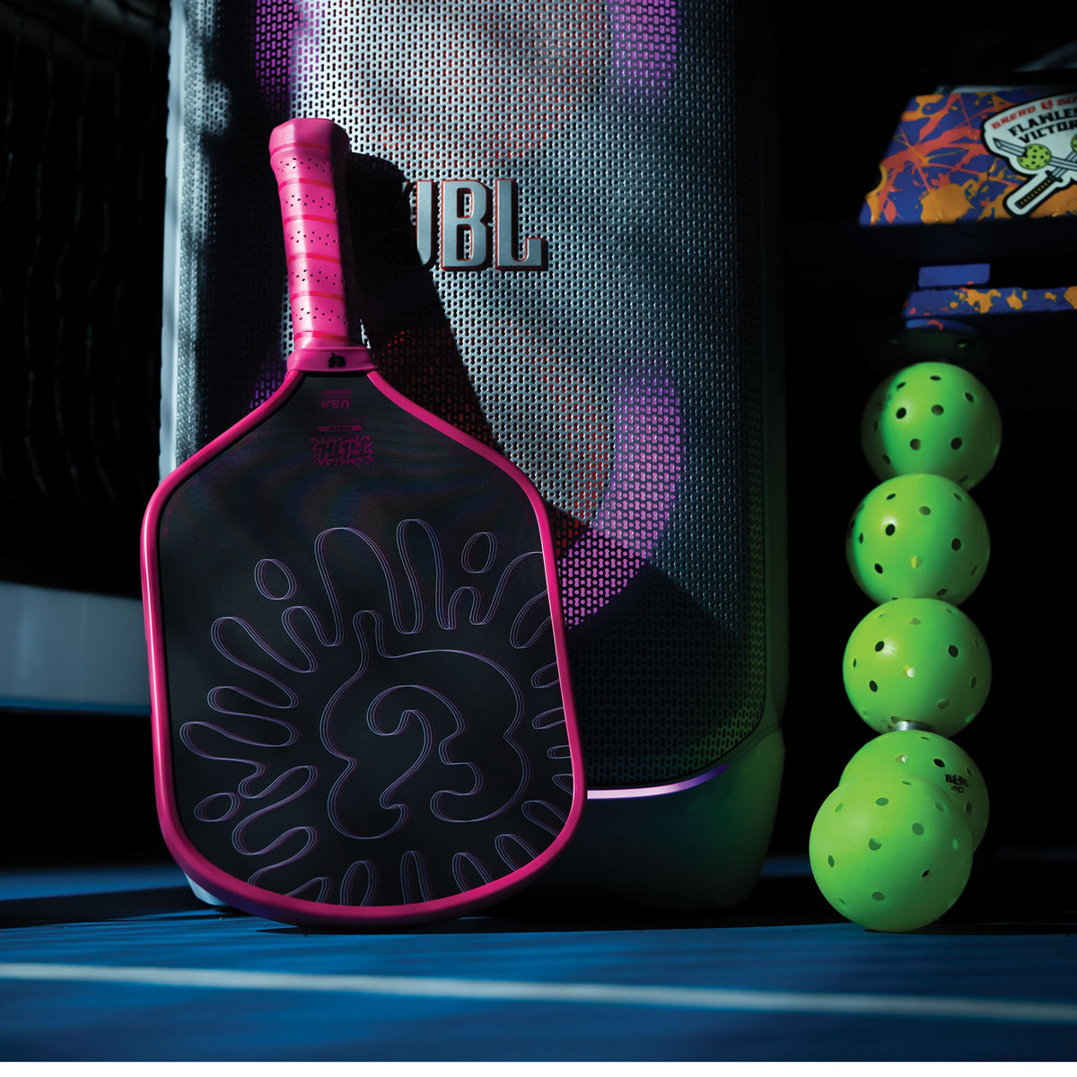 The Filth 16mm Pickleball Paddle- Hybrid (Pink)