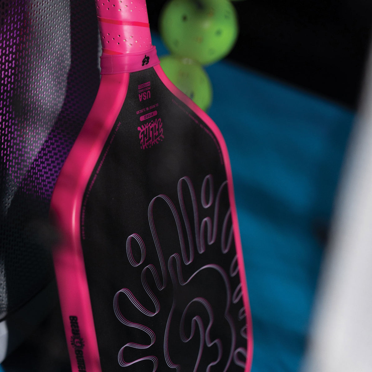 The Filth 16mm Pickleball Paddle- Hybrid (Pink)