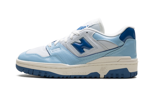 550 "Patent - White / Powder Blue" BB550YKE
