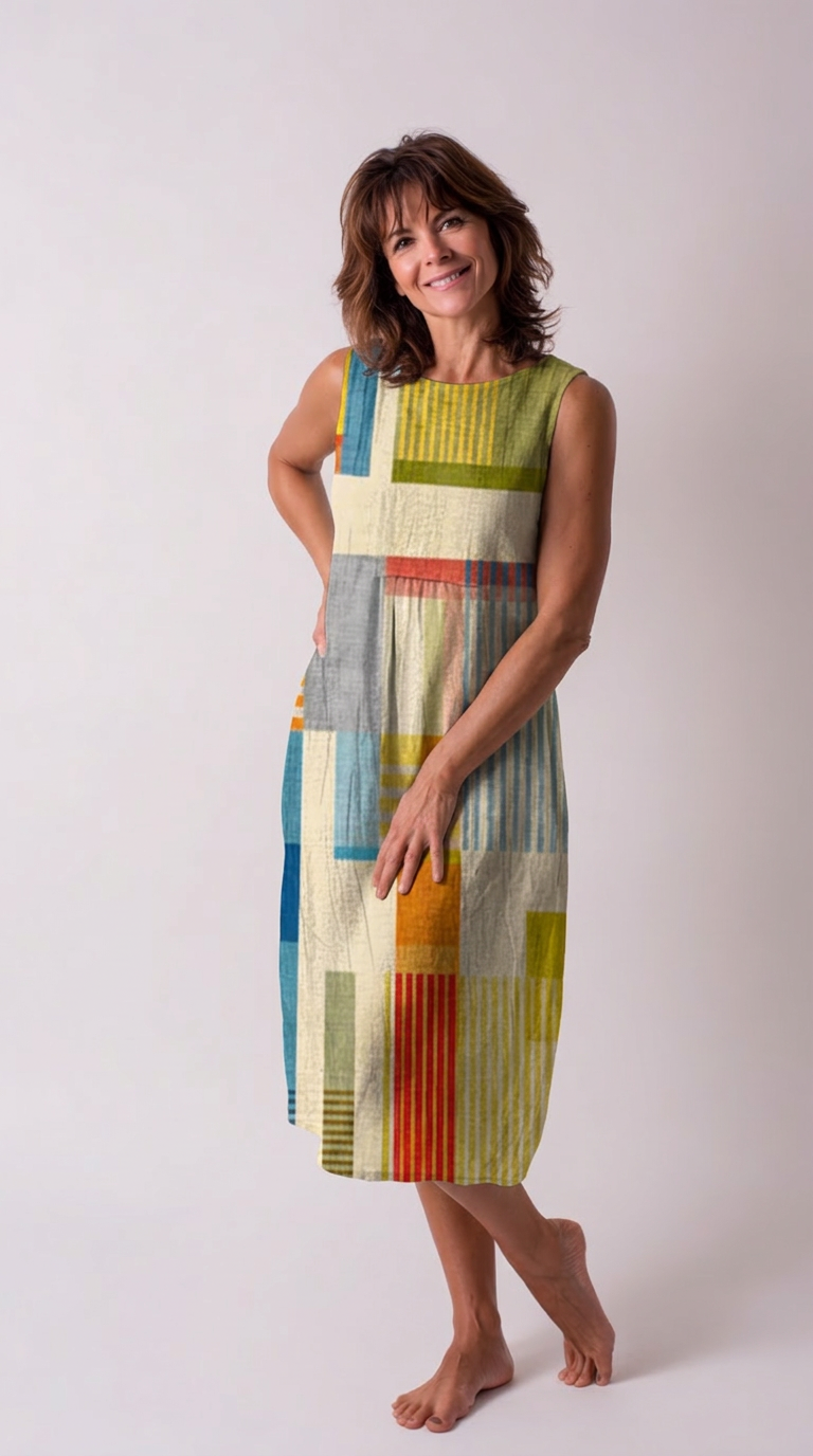 Elara - Vestito Midi Quotidiano