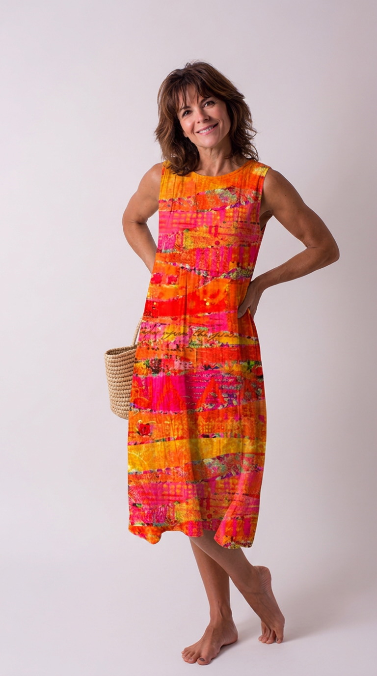 Ivy - Vestito Midi Quotidiano