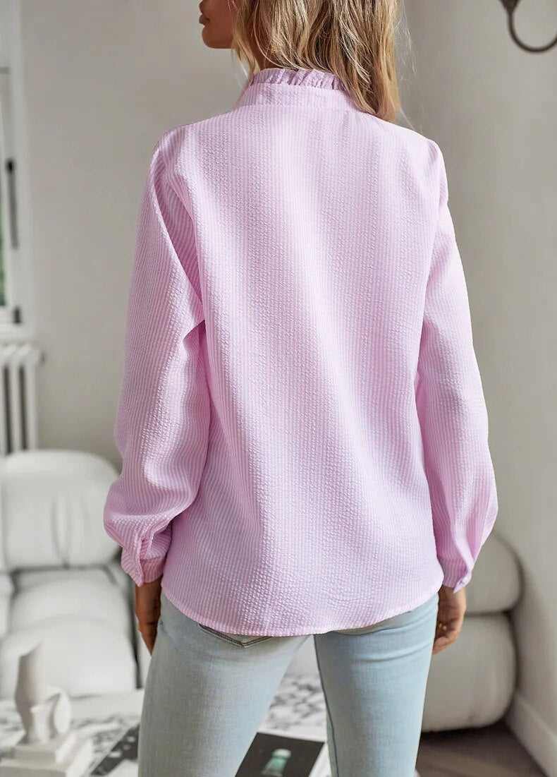Marina | Elegante Blusa a Righe