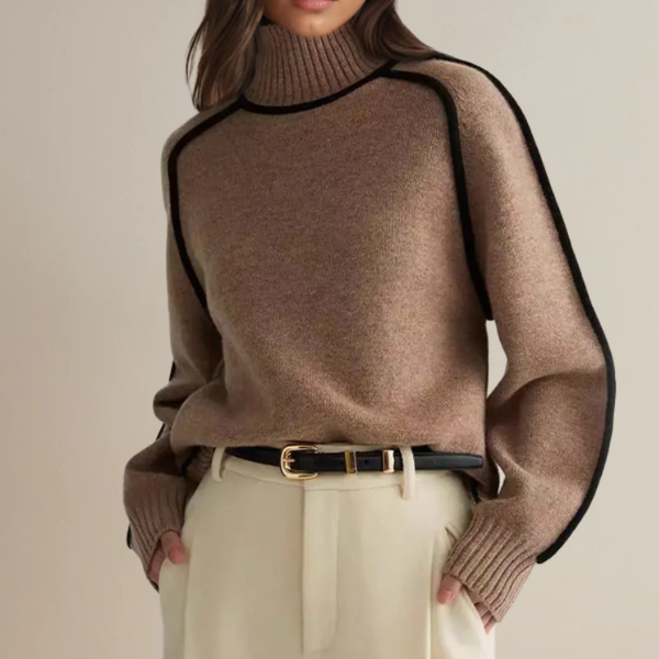 Elena | Maglione in morbido tessuto dal design intramontabile