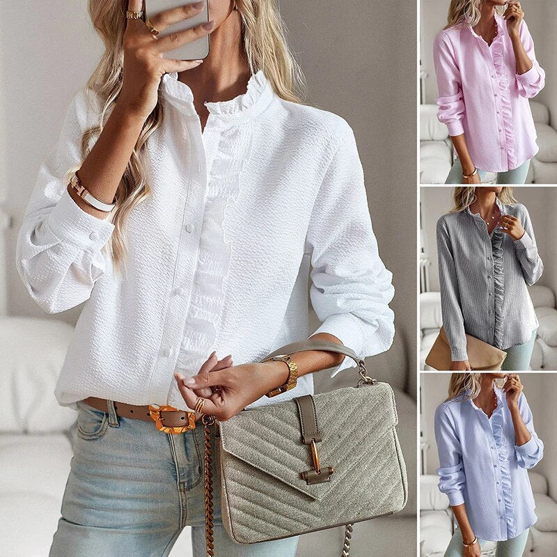 Marina | Elegante Blusa a Righe