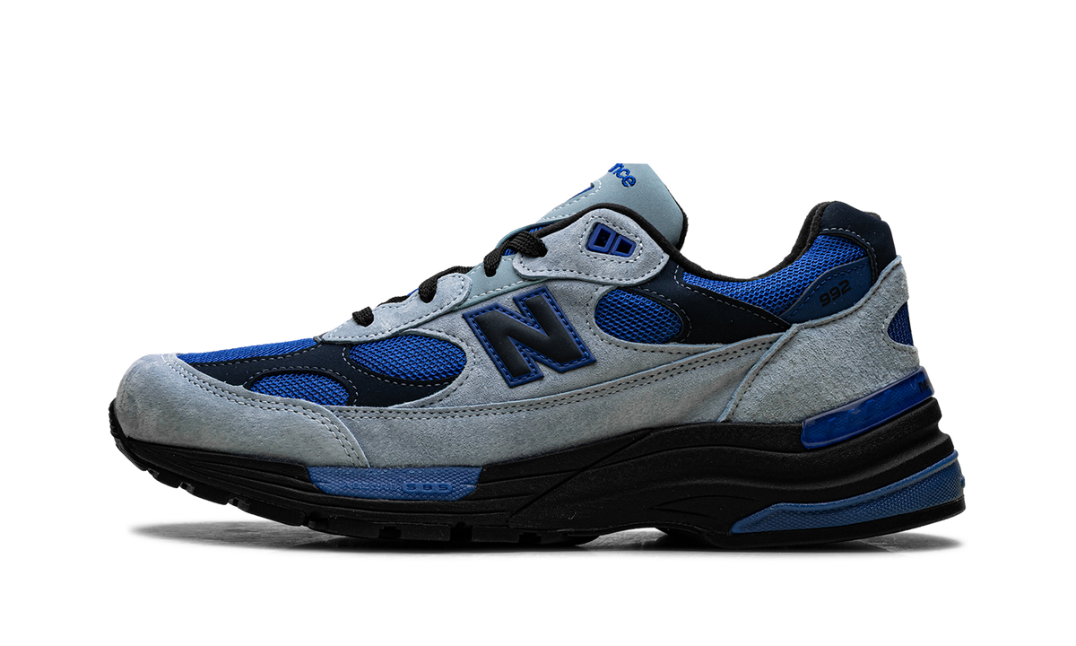 992 "Made in USA - LIGHT ARCTIC GREY/BLACK/BLUE GEMSTONE" U992AR