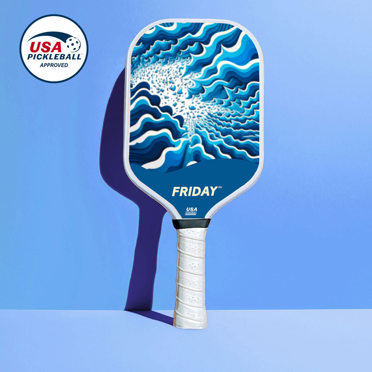 Friday Pickleball Paddle | Carbon Fiber (16mm)