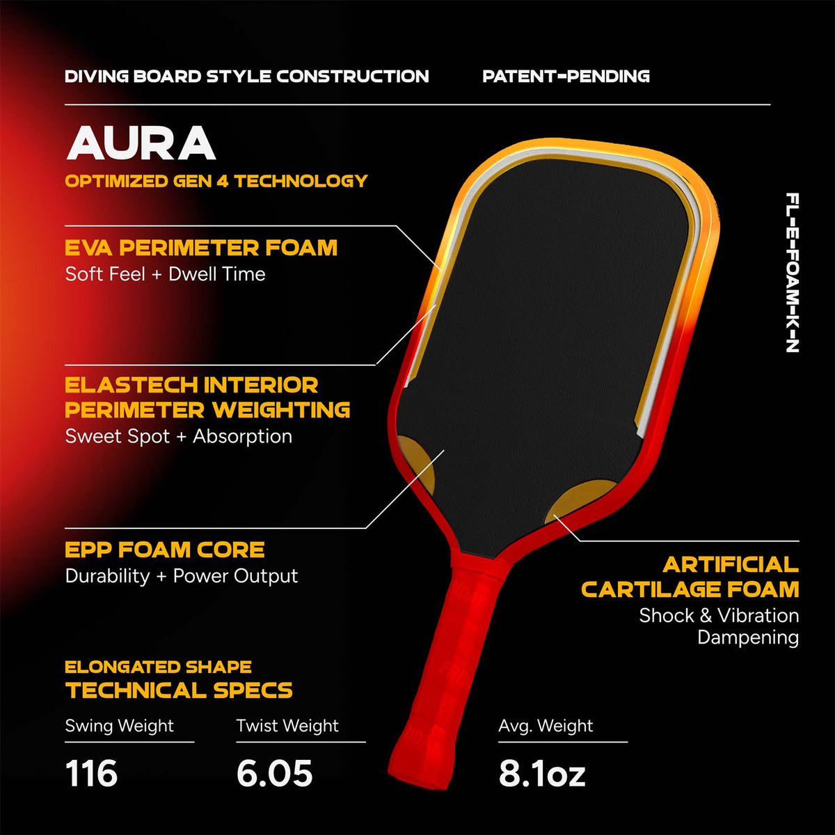 Friday Aura Paddle | Gen 4 (16mm)