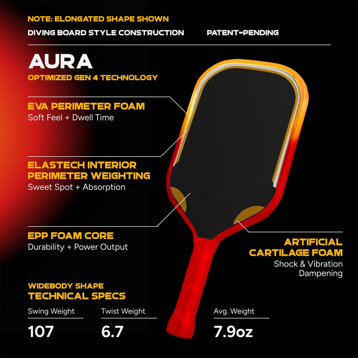 Friday Aura Paddle | Gen 4 (16mm)