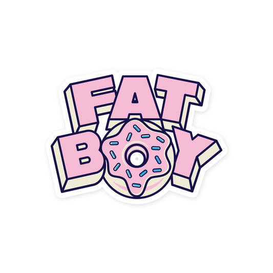 Donut Hole Sticker