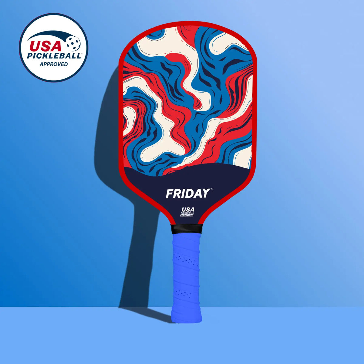 Friday Pickleball Paddle | Carbon Fiber (16mm)