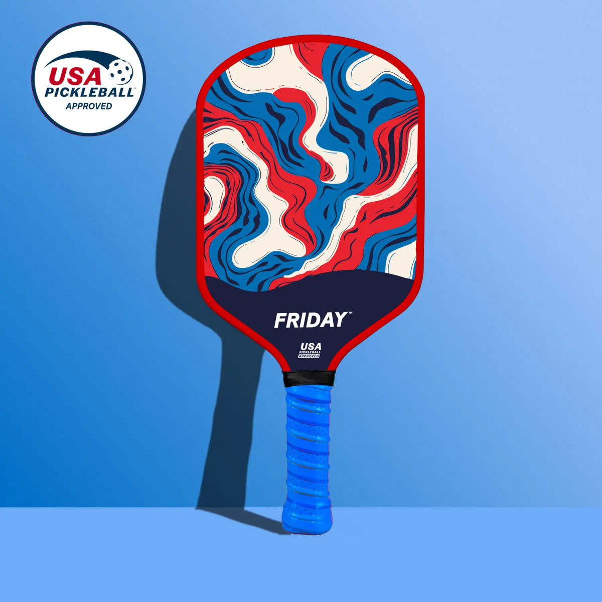 Friday Pickleball Paddle | Carbon Fiber (16mm)