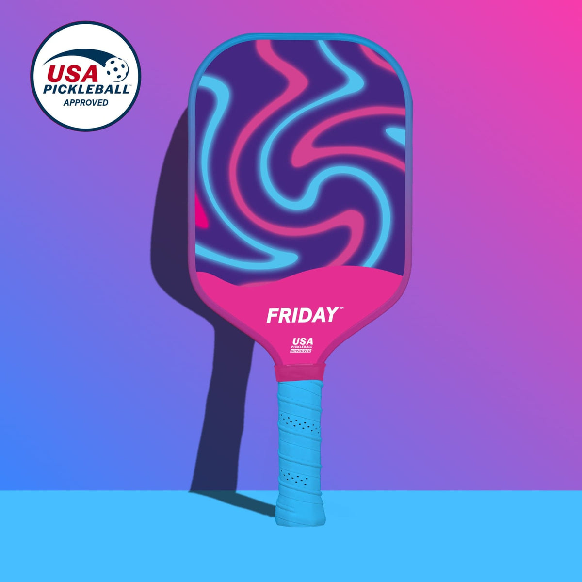 Friday Pickleball Paddle | Carbon Fiber (16mm)